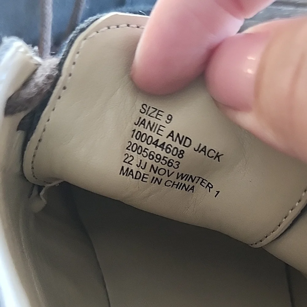 Janie and Jack Gray Suede Chukka Boots - Picture 5 of 5